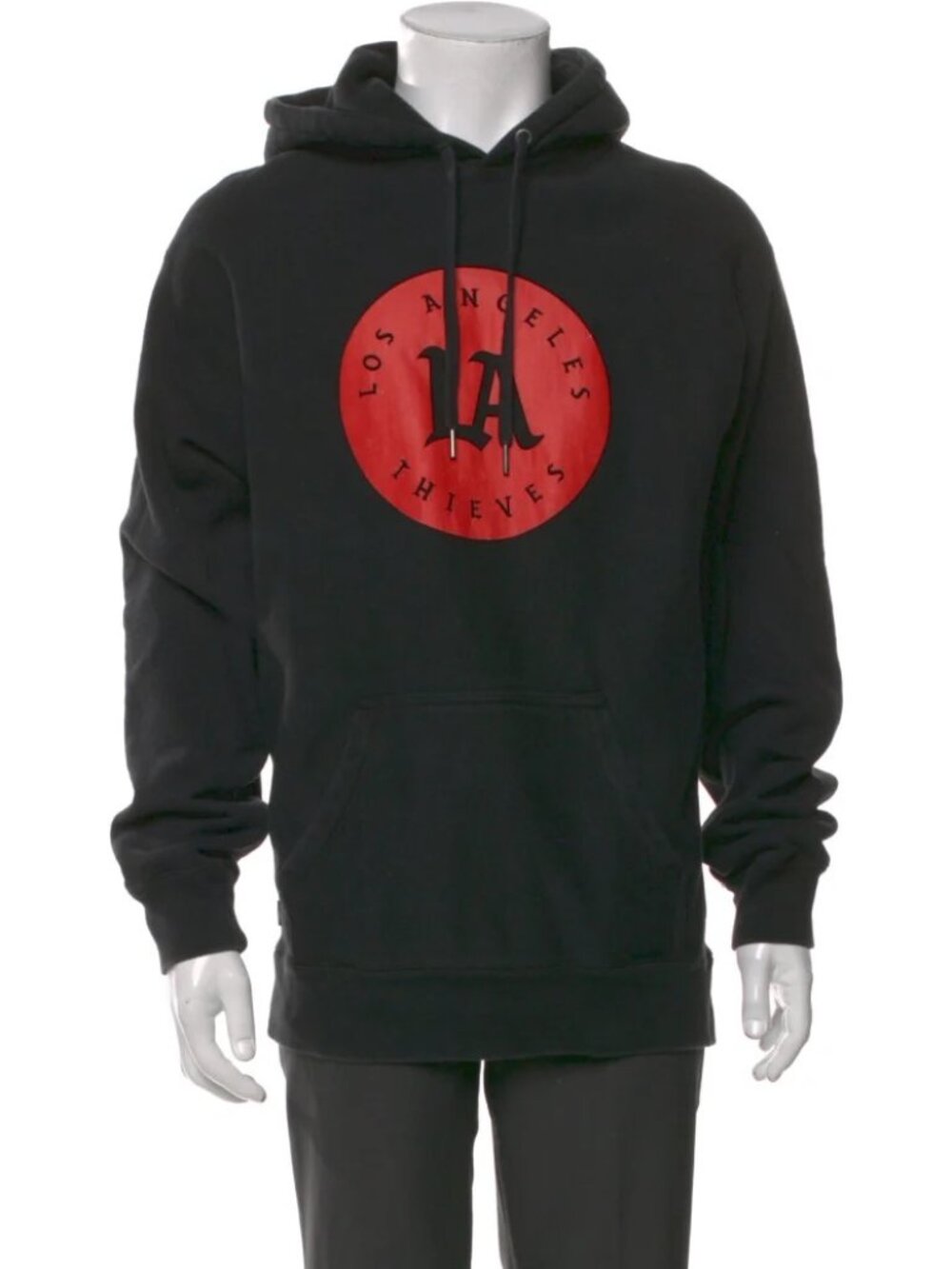 100 Thieves Graphic Print Crew Neck Hoodie for Men